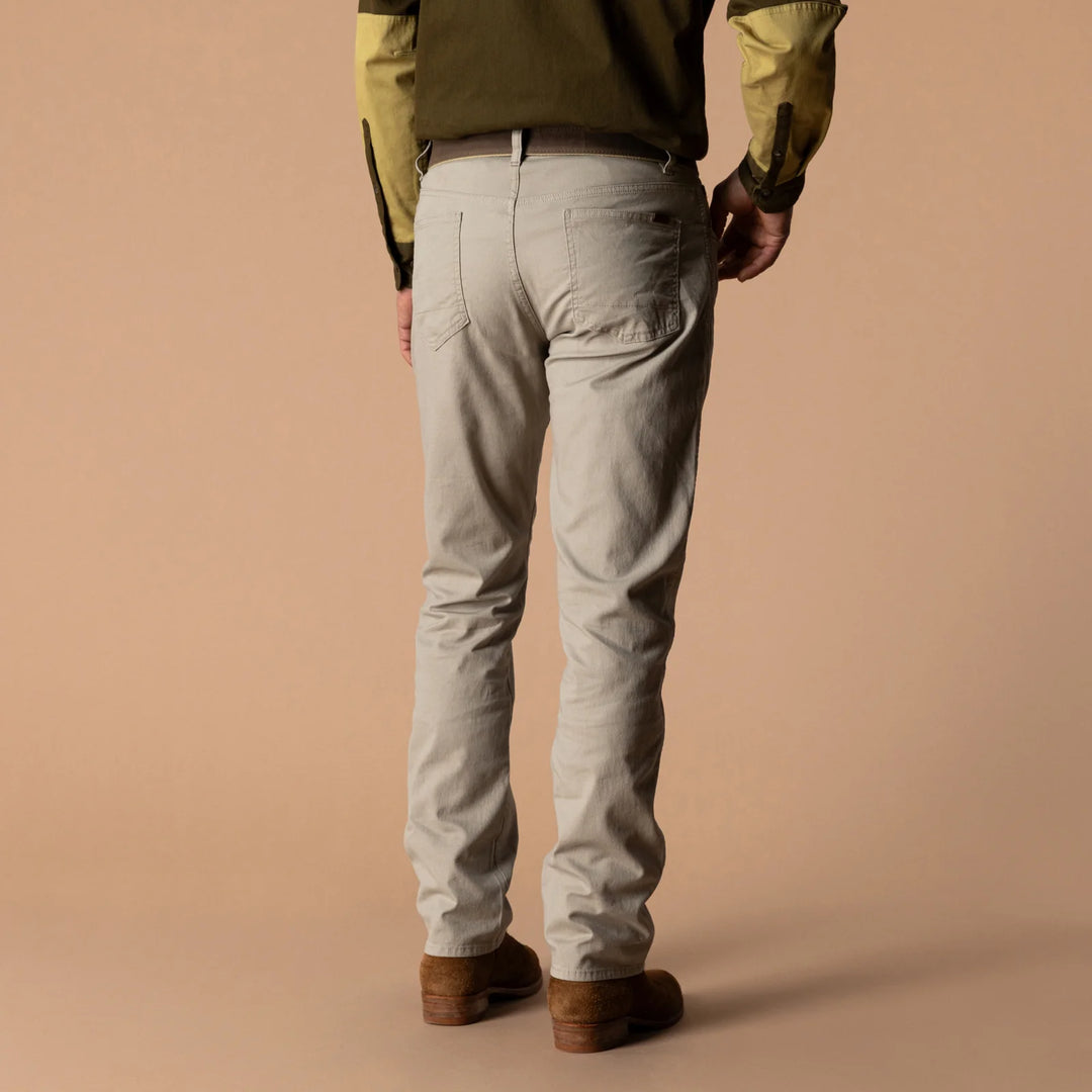 Duck Head Classic Fit Pinpoint Canvas Five-Pocket: Khaki