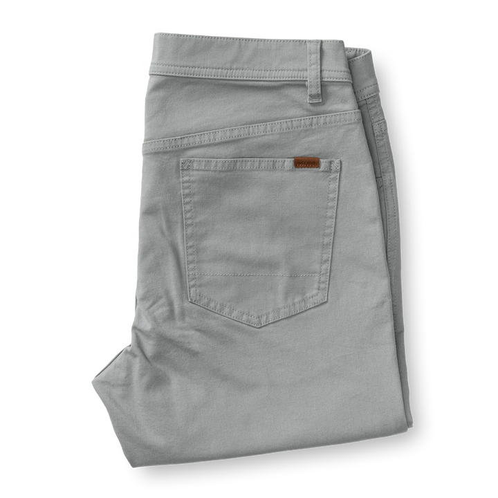 Duck Head Classic Fit Pinpoint Canvas Five-Pocket: Shadow Grey