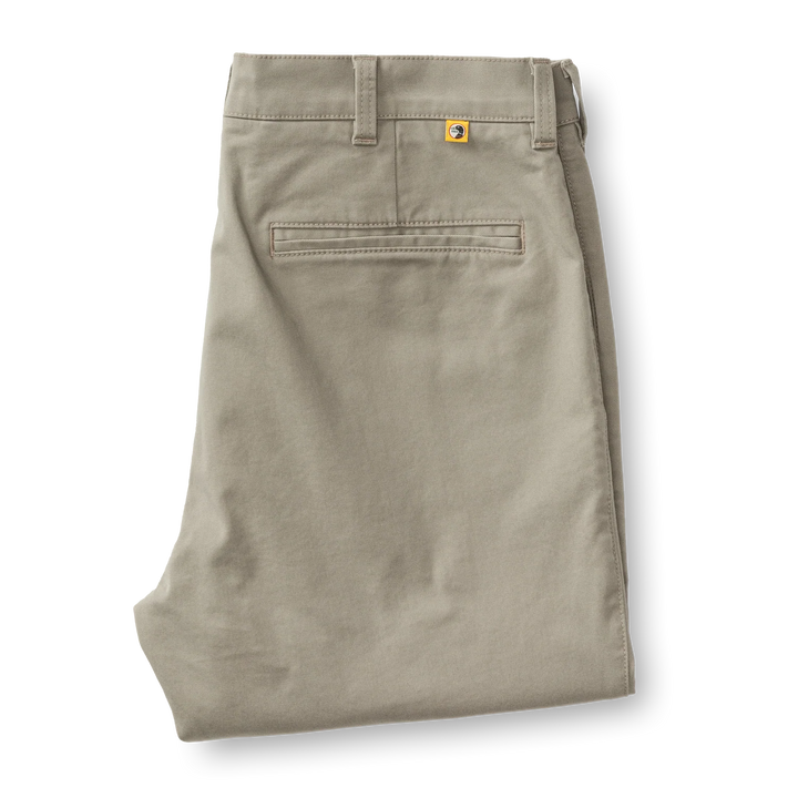 Duck Head Slim Fit Gold School Chino: Placid Grey