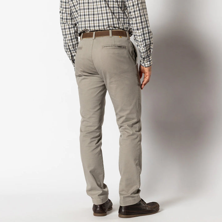 Duck Head Slim Fit Gold School Chino: Placid Grey