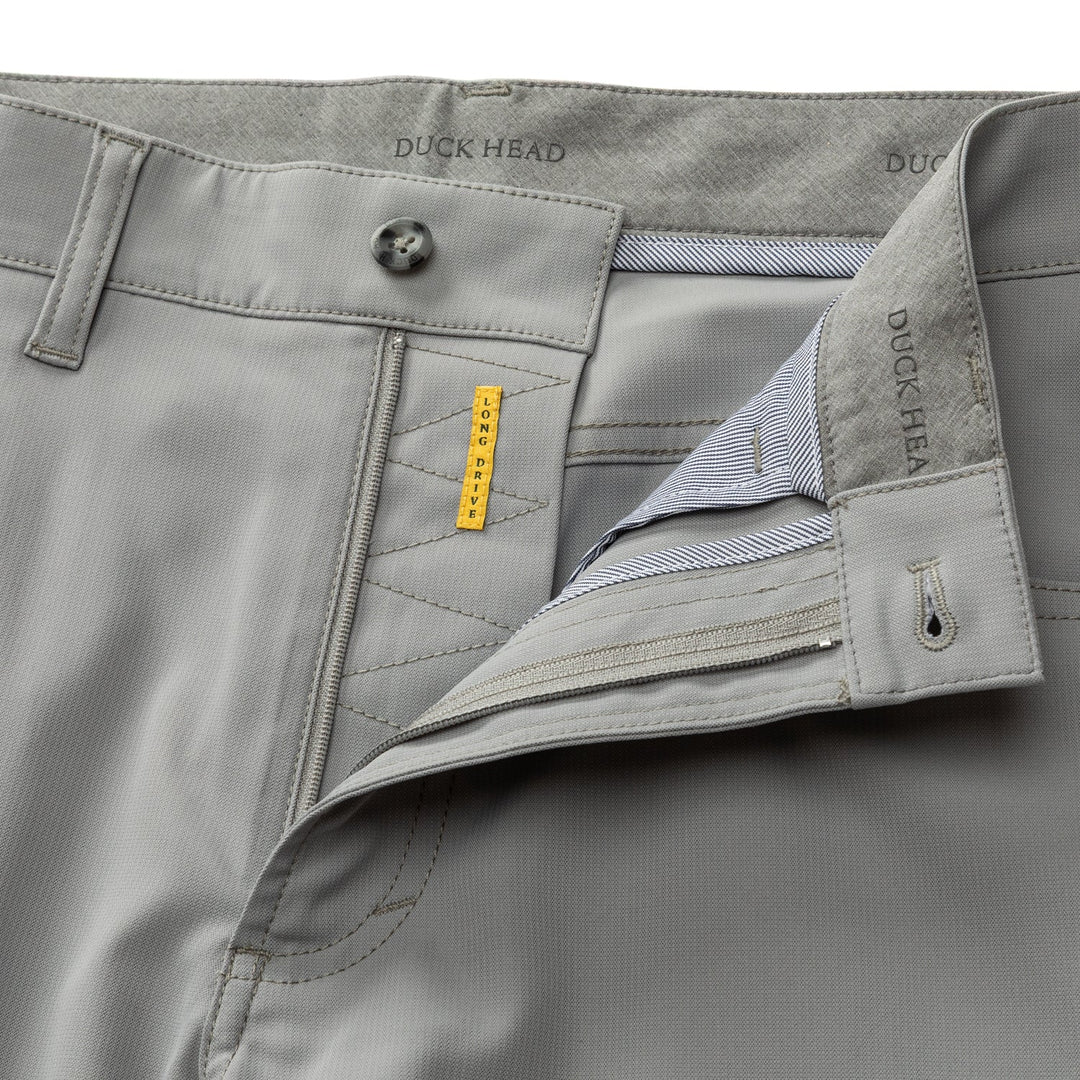 Duck Head Long Drive Performance Five-Pocket: Ultimate Grey