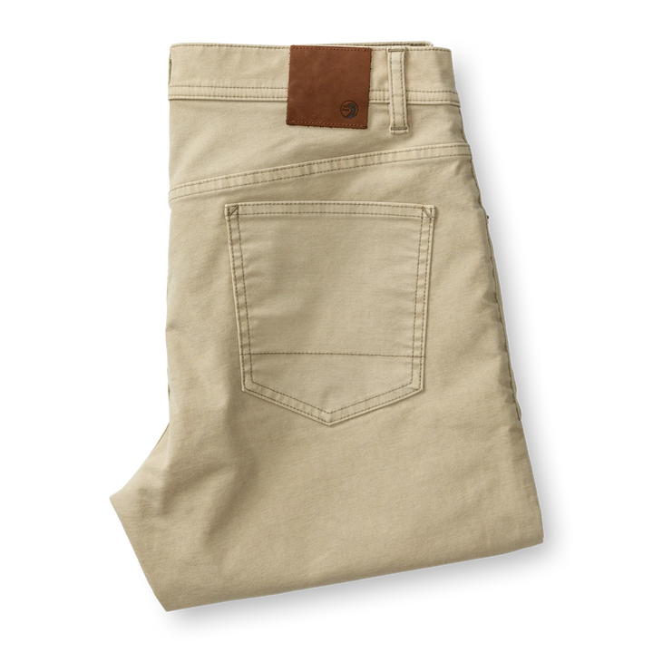Duck Head Weldon Garment Dyed Five-Pocket: Sandstone