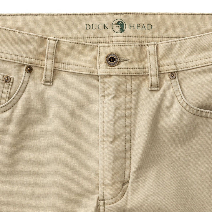 Duck Head Weldon Garment Dyed Five-Pocket: Sandstone