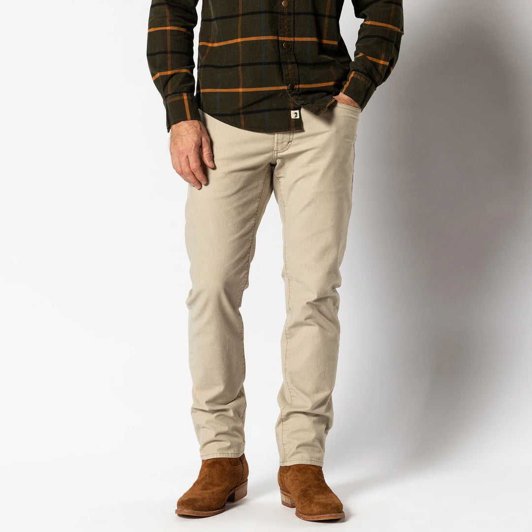 Duck Head Weldon Garment Dyed Five-Pocket: Sandstone