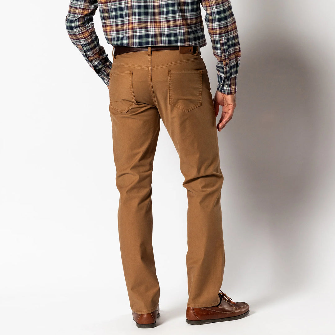Duck Head Weldon Garment Dyed Five-Pocket: Buckskin