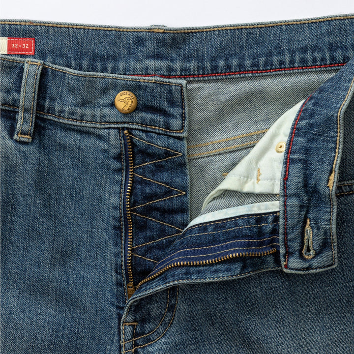 Duck Head Classic Straight Fit Denim: Vintage Wash