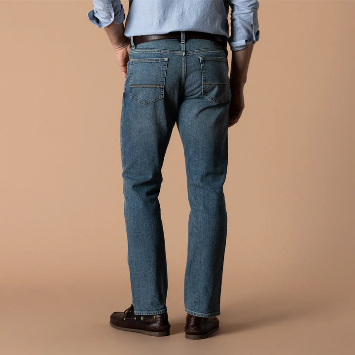 Duck Head Classic Straight Fit Denim: Vintage Wash