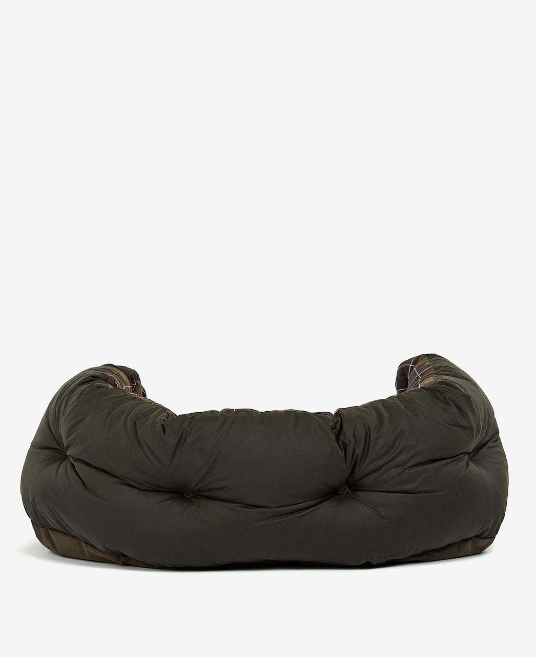 Barbour Wax/Cotton Dog Bed 35in - Classic/Olive