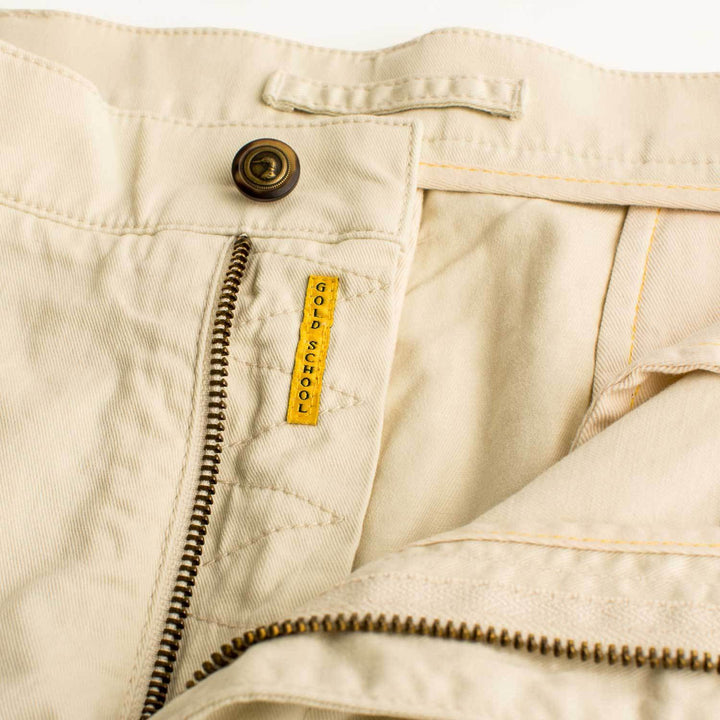 Duck Head Gold School Chino: Stone