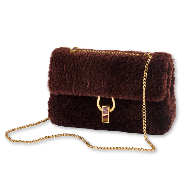 Brackish Hillingdon Shearling Handbag