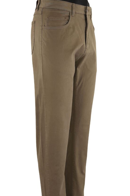 Ballin Cashmere Touch Sateen Crescent: Dark Khaki