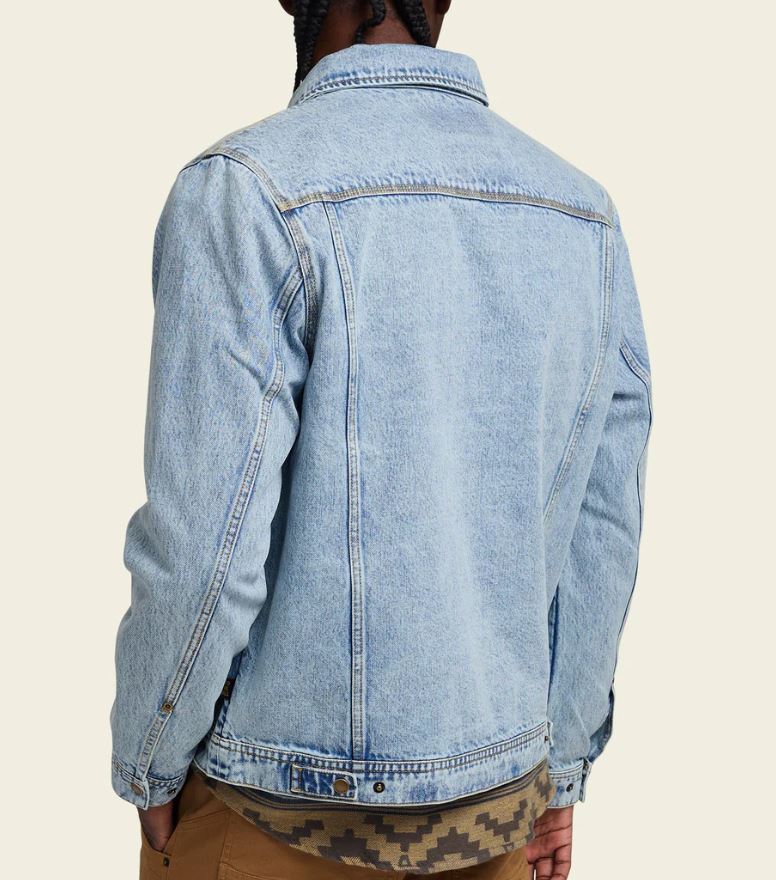 Howler Brothers Denim Depot Jacket: Lauper Light Wash