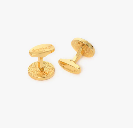 Brackish Dewees Cufflinks: Gold