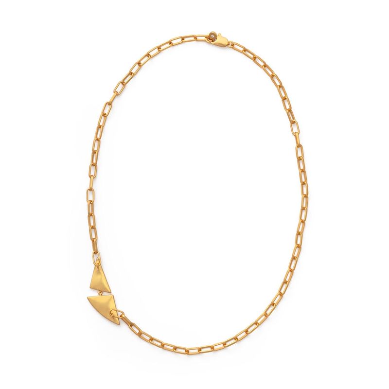 Brackish Aurora Triangle Necklace