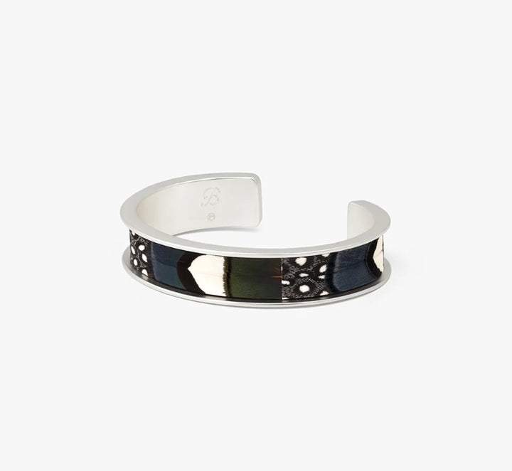 Brackish Dockside Thin Cuff: Silver