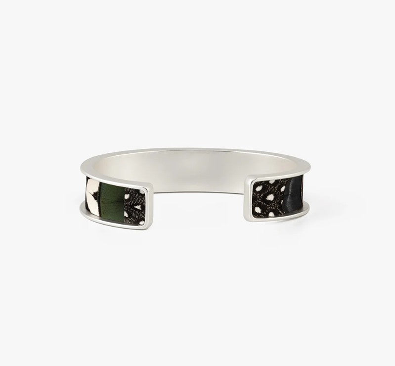 Brackish Dockside Thin Cuff: Silver