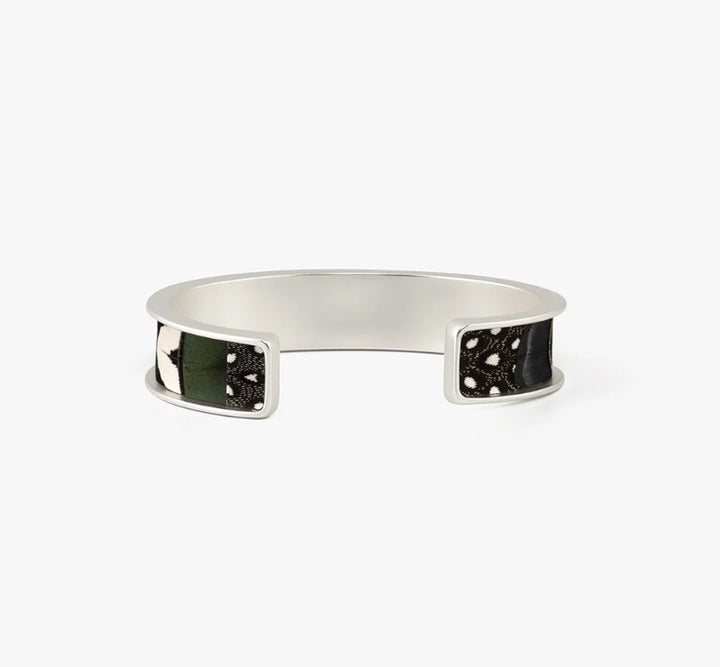 Brackish Dockside Thin Cuff: Silver