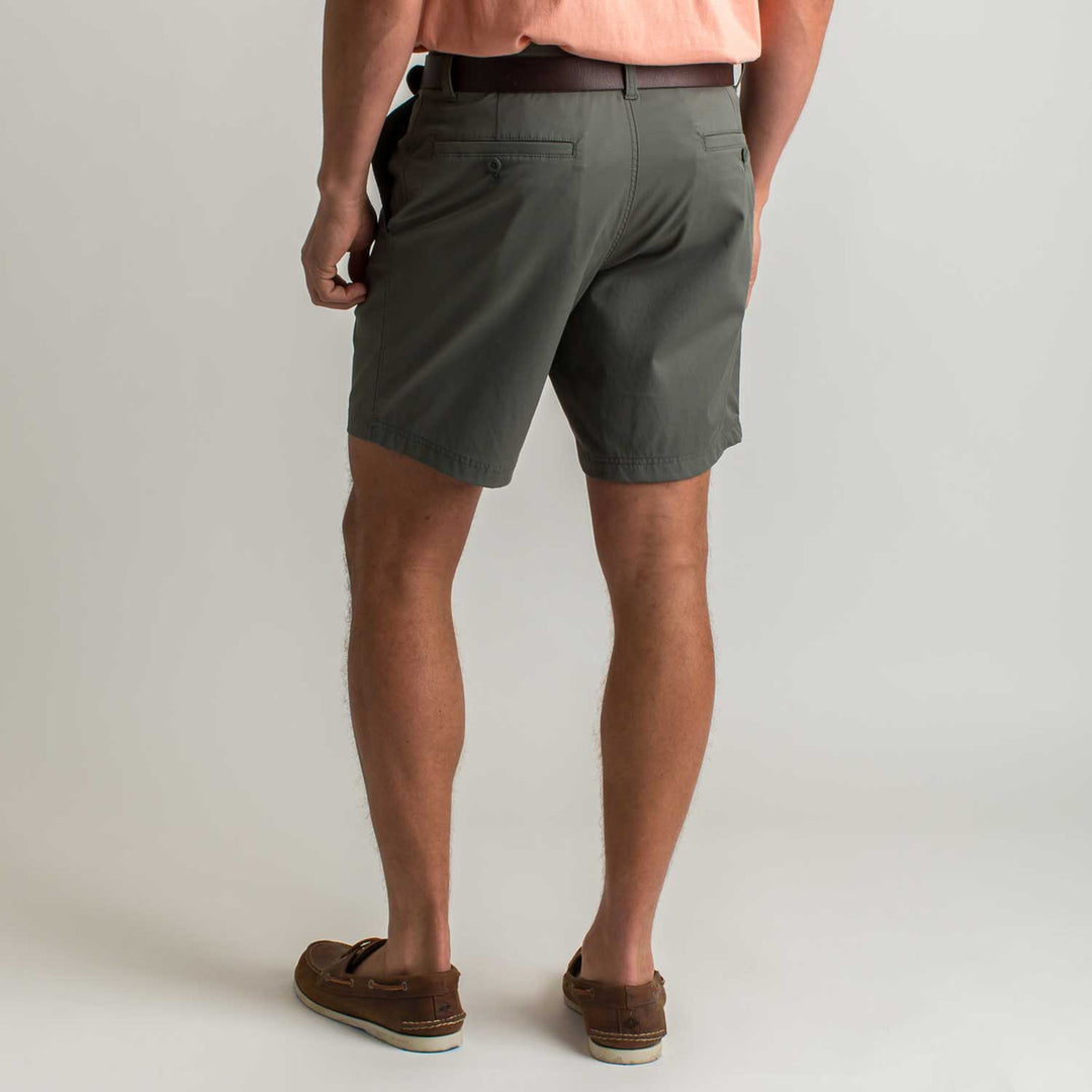 Duck Head 8" Harbor Performance Short - Gunmetal Grey