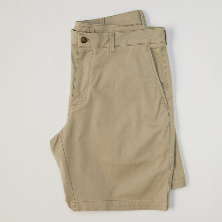 Duckhead 9" Gold School Chino Short - Khaki