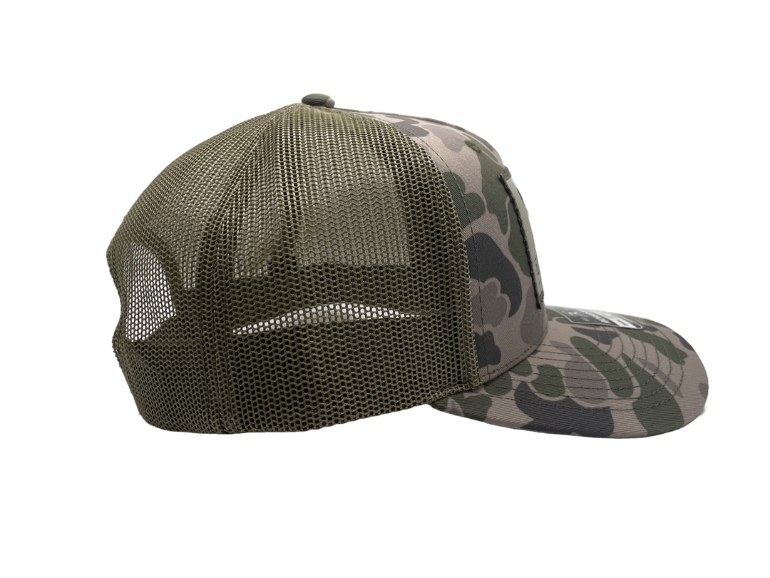 Little River Duck Stamp 112 Hat: Marsh Duck Camo/Loden