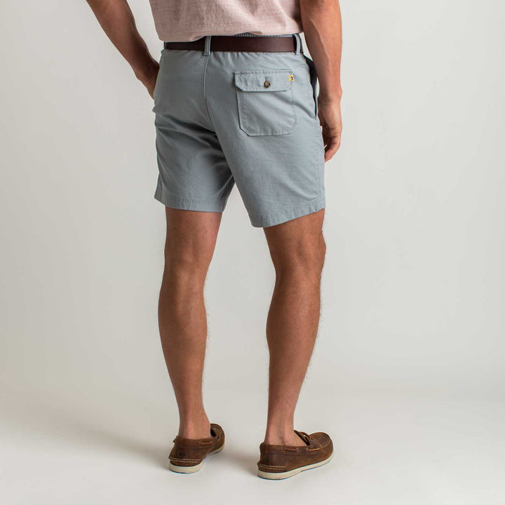 Duck Head Landfall Elastic Short - Quarry Gray