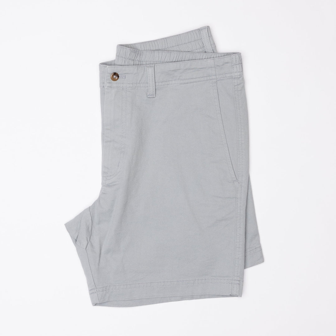 Duck Head Landfall Elastic Short - Quarry Gray