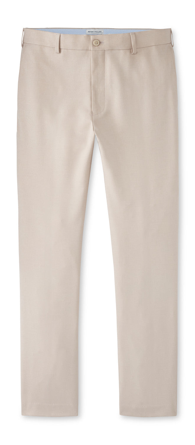 Peter Millar Charlotte Performance Trouser: Khaki