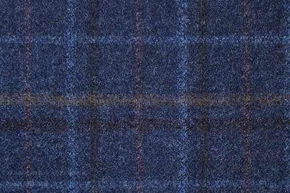 MaxDavoli by MaxMan E. Thomas Blue Plaid Soft Coat