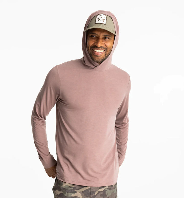 Free Fly Men's Elevate Lightweight Hoodie: Fig