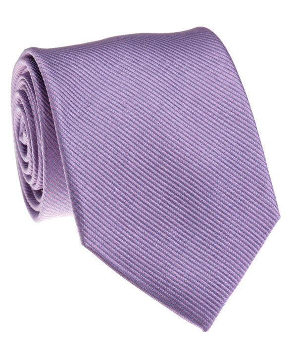 Purple Solid File Tie