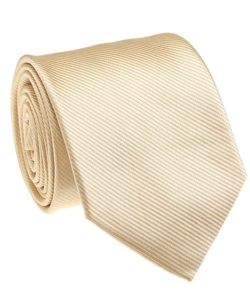 Ivory Solid File Tie