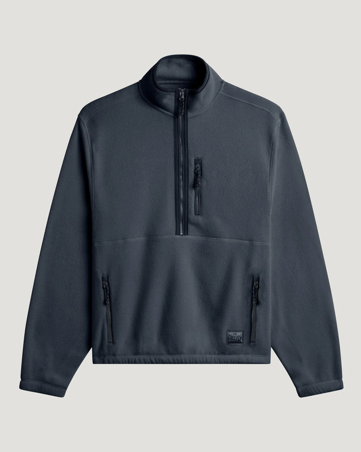 Free Fly Men's Ashridge Fleece Half Zip: Storm Cloud