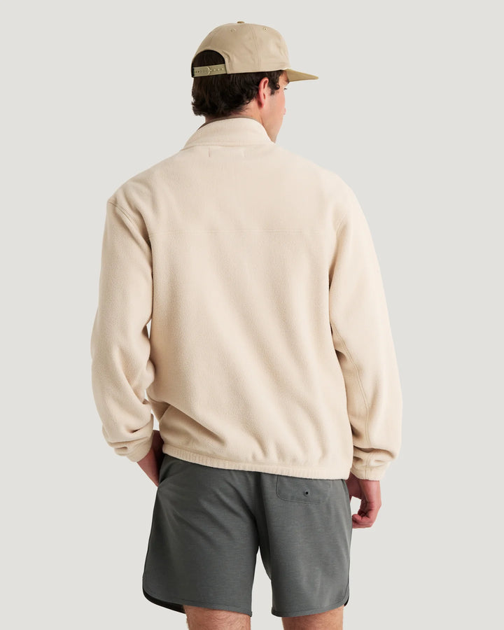 Free Fly Men's Ashridge Fleece Half Zip: French Oak