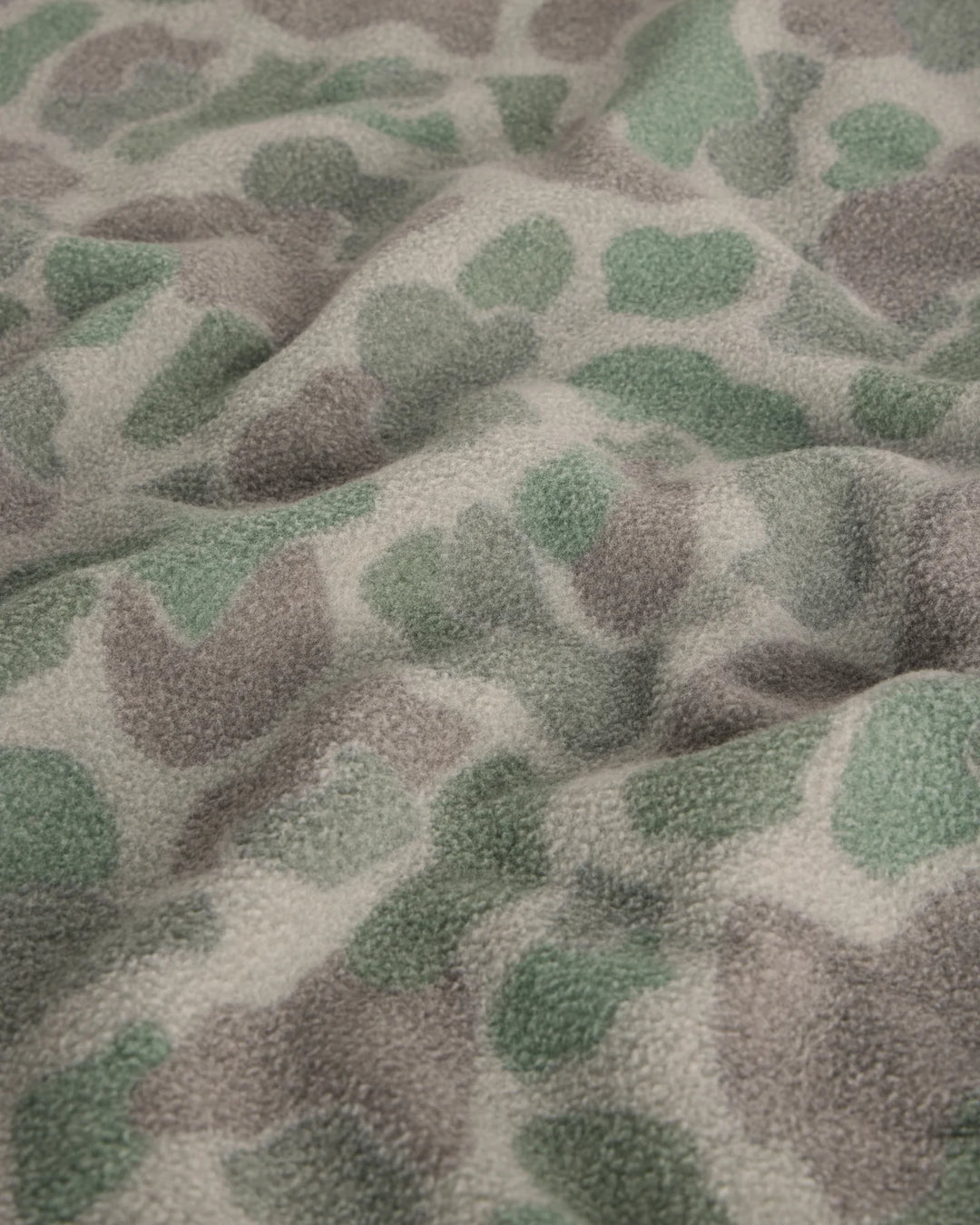 Free Fly Men's Ashridge Fleece Half Zip: Vintage Camo Oil Green