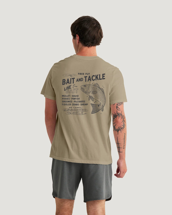 Free Fly Bait Shop Tee: Coriander