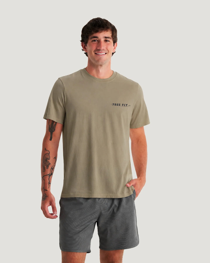 Free Fly Bait Shop Tee: Coriander