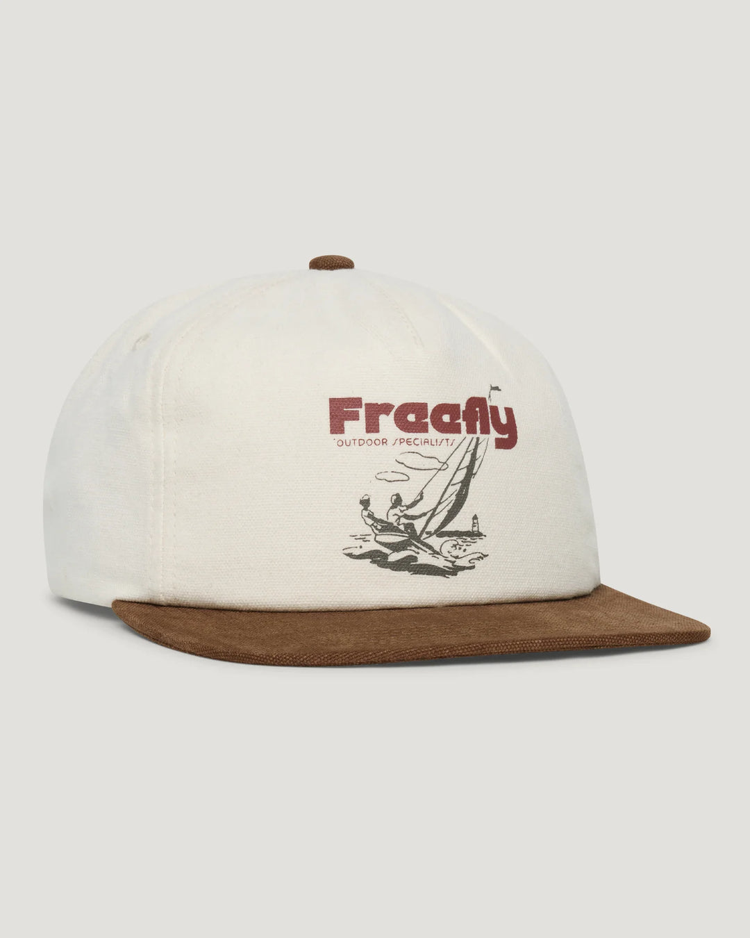 Free Fly Outdoor Specialists Snapback Hat: Dark Khaki