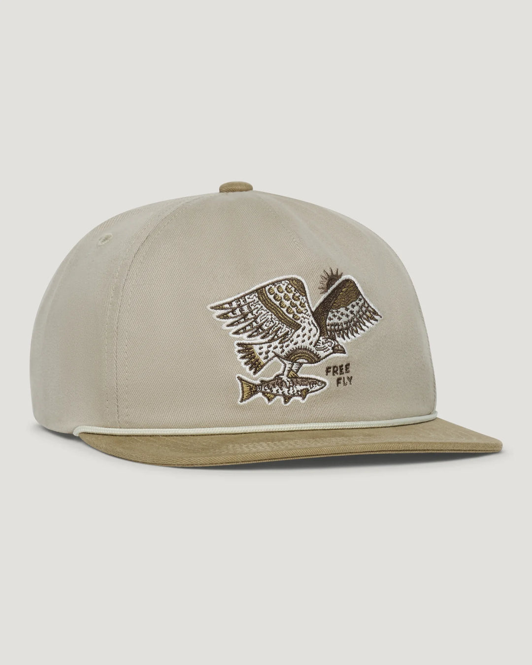 Free Fly Osprey Catch Snapback Hat: Desert Tan/Desert Khaki