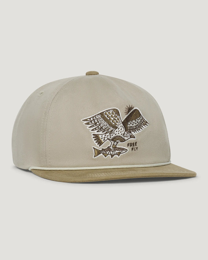 Free Fly Osprey Catch Snapback Hat: Desert Tan/Desert Khaki