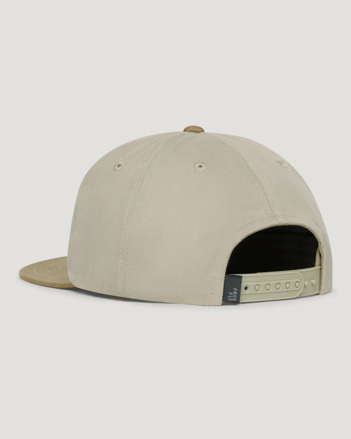 Free Fly Osprey Catch Snapback Hat: Desert Tan/Desert Khaki