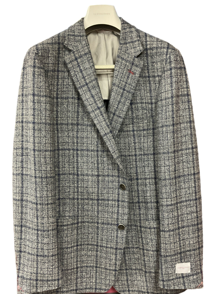 Samuelsohn SB Bristol Sportcoat: Grey - 44L