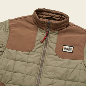 Howler Brothers Merlin Jacket: Mountain Green/Teak