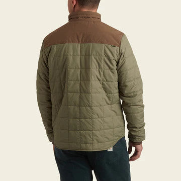 Howler Brothers Merlin Jacket: Mountain Green/Teak