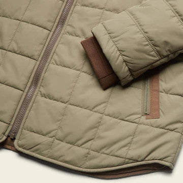 Howler Brothers Merlin Jacket: Mountain Green/Teak