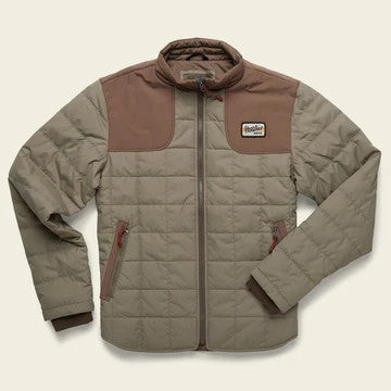 Howler Brothers Merlin Jacket: Mountain Green/Teak