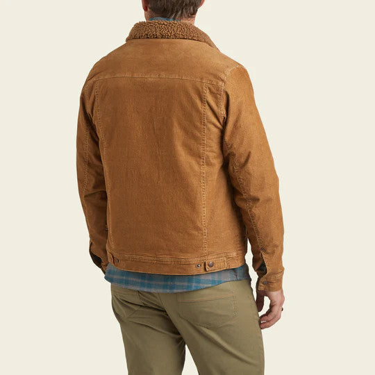 Howler Brothers Fuzzy Depot Jacket: Duck Brown Canvas