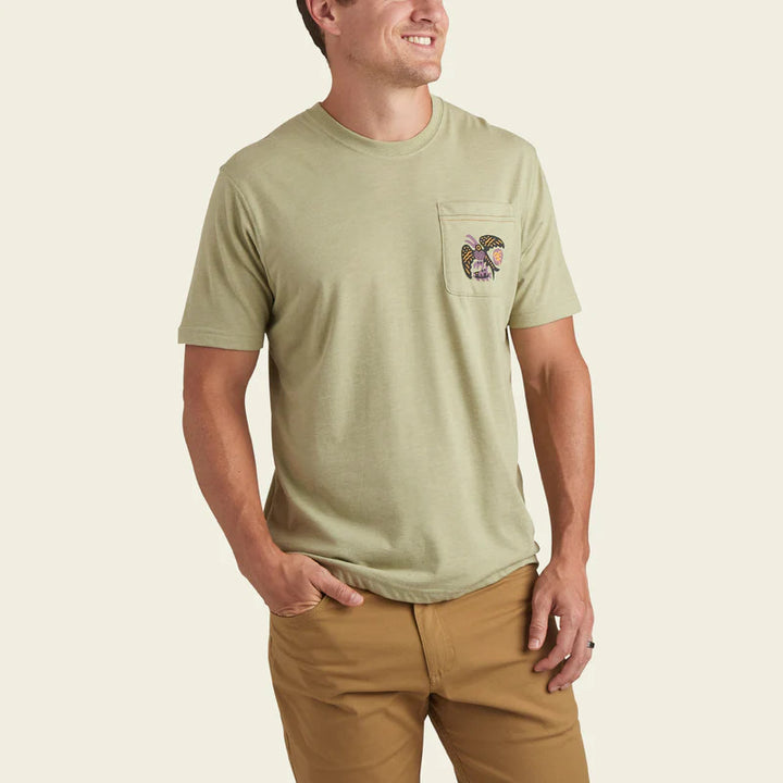 Howler Brothers Frigate Badge Pocket T-Shirt: Pistachio