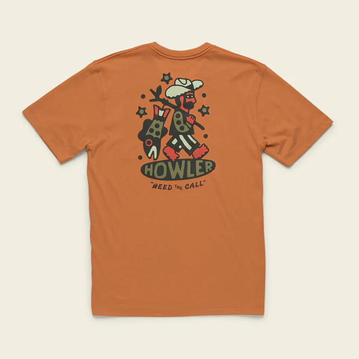 Howler Brothers Travelin' Light Pocket T-Shirt: Adobe