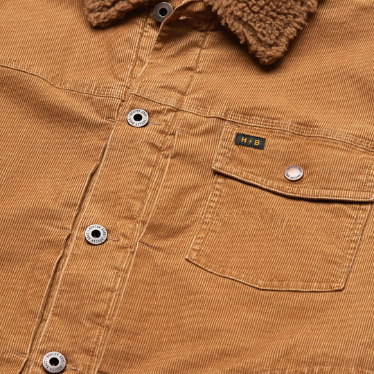 Howler Brothers Fuzzy Depot Jacket: Duck Brown Canvas