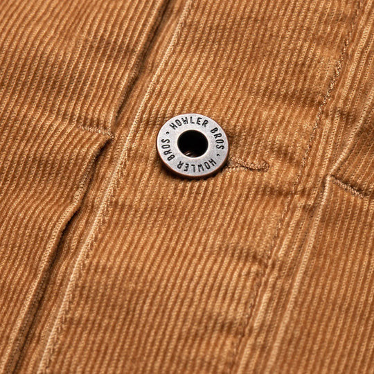 Howler Brothers Fuzzy Depot Jacket: Duck Brown Canvas